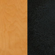 Flash Furniture Natural Wood Seat/Black Metal Frame / 1 Pack / 1 Barstools