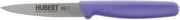 HUBERT Stainless Steel Paring Knife with Purple Polypropylene Handle - 3 1/2"L Blade