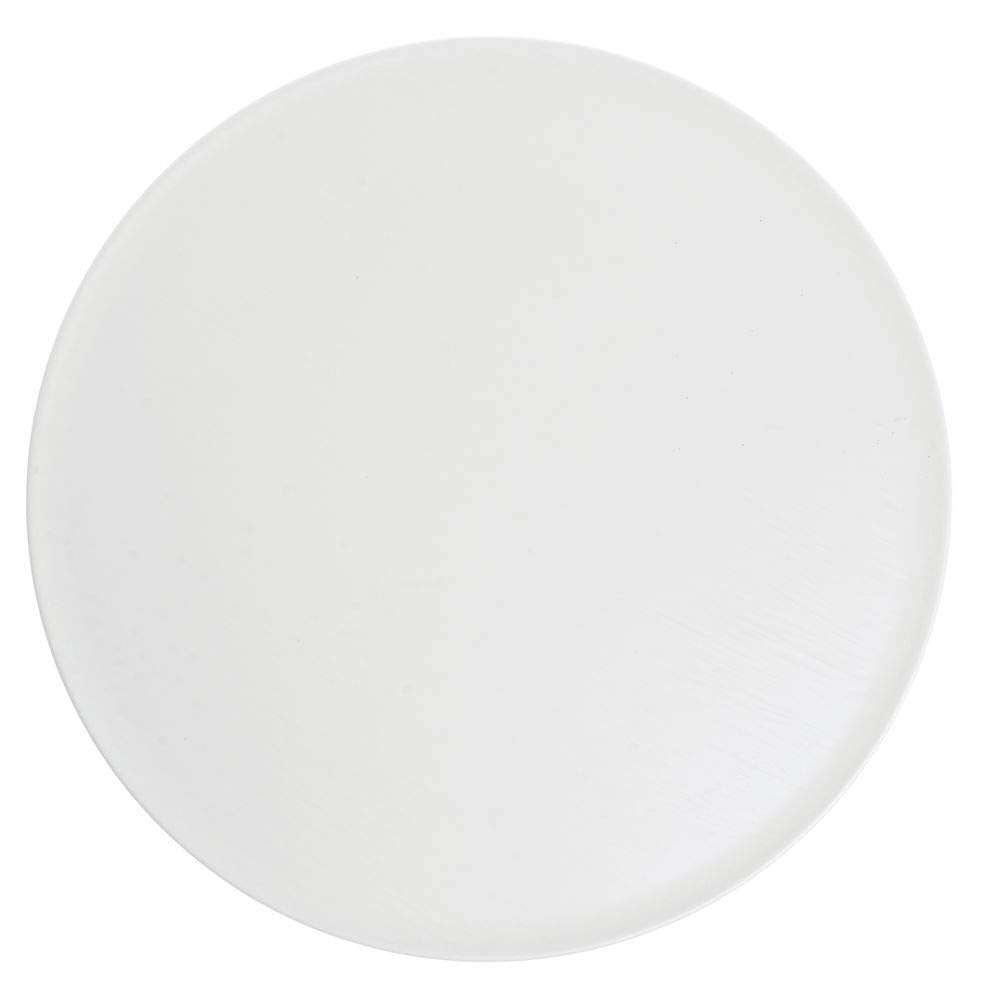 Cerve Collection White Melamine Replacement Top for Round Riser - 11 1/5"Dia by HUBERT – Large, Melamine, White, Model 41737
