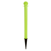 Ground Poles by Mr. Chain – 16.25"L x 14.13"W x 32"H, Hdpe With Uv Inhibitors, Safety Green, Model 95514