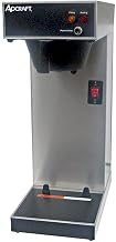 Adcraft UB-289 Coffee Brewer for Airpots, Direct Feed, Stainless Steel, 120V, 1450W, 12 Amps, Gray/Black