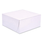SOUTHERN CHAMPION TRAY 9" Length x 9" Width x 4" Height / White / 200.0 liters Bakery Take Out Containers