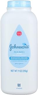 Johnson & Johnson Johnson's, Baby Powder with Aloe & Vitamin E, 9 Ounce, 10 Pack