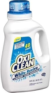 OxiClean White Revive, Laundry Stain Remover, Liquid -40 Loads (Pack of 6)