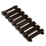 American Metalcraft Walnut / 35" L x 14" W x 1.5" H / Unique Stemware Racks