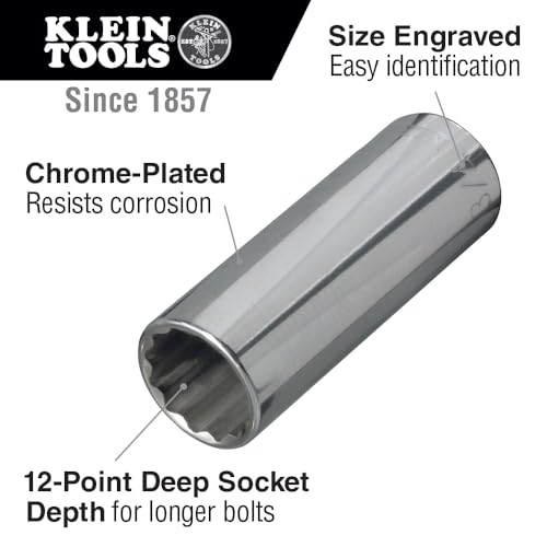 KLEIN TOOLS 5/8-Inch / 1 Socket Wrenches
