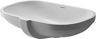 Duravit 0338490000 D-Code Undermount Vanity Basin, White Finish