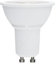 2Pk - Satco 5.5w MR16 LED GU10 Base 120v 40deg 5000K White Finish Bulb