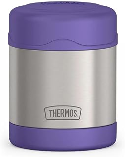 THERMOS FUNTAINER Kids Food Jar, 10oz, Violet
