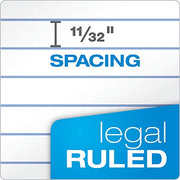 Ampad 12 / 8-1/2 x 11-3/4 / White Letter & Legal Ruled Pads