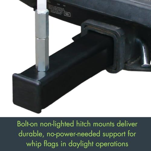 Checkers Hitch Mount / Black / For Any Size Pole Hitch Mounts