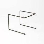 12" Square Pizza Stand - 7"H by American Metalcraft – Steel, black, Model RSB307