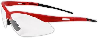 MAGID Y777RMC Gemstone Y777 Wraparound Safety Glasses, Red Matte Finish, Standard