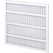 Standard Capacity Pleated Air Filter by Global Industrial – 20"Wx14"Hx1"D, Metal, Pack of 12, Model GI521714201