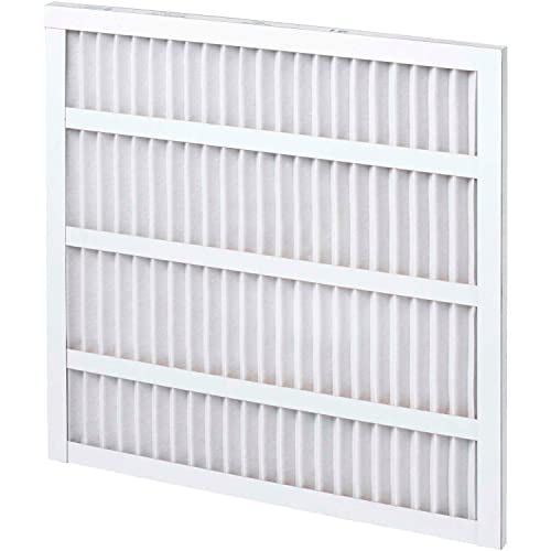 Standard Capacity Pleated Air Filter by Global Industrial – 20"Wx14"Hx1"D, Metal, Pack of 12, Model GI521714201