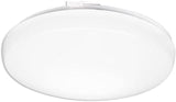 Lithonia Lighting 11 Inch Round LED Flush Mount Ceiling Light, Low Profile Modern Ceiling Light Fixture, 4000K Cool White Color Temperature, Dimmable, White (FMLRDL 11 14840 M4)