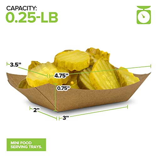 Stock Your Home 1/4 lb / 250 / 250.0 Serving Trays