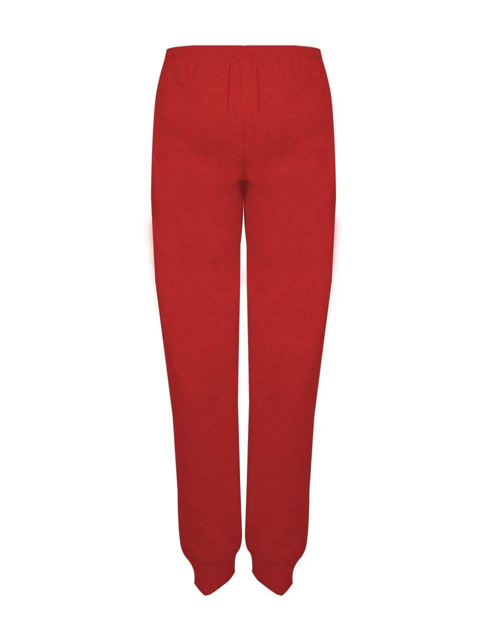 Athletic Fleece Jogger Pant - L - RD by Badger Sports – Blend, Red, Model 121500-001906