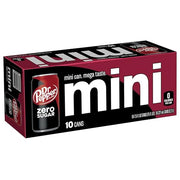 Dr Pepper 7.5 Fl Oz (Pack of 10) / Rich Brown / 1 Soft Drinks