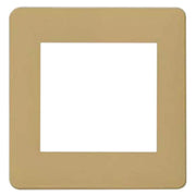 Full Color Double Articulating Hole Modern Plate Y by Panasonic – dark beige, Model WN8400Y