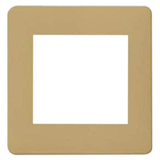 Full Color Double Articulating Hole Modern Plate Y by Panasonic – dark beige, Model WN8400Y