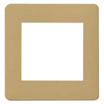 Full Color Double Articulating Hole Modern Plate Y by Panasonic – dark beige, Model WN8400Y