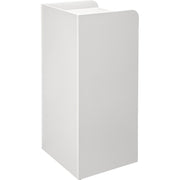 Indoor Wooden Waste Receptacle with Swing Door and Tray by Global Industrial – 36.0 gallons, Wood, Gray, Model 237175