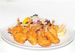 Ocean Cafe Hand Breaded Raw 21 25 Oriental Butterfly Cleantail Shrimp, 3 Pound -- 4 per case.