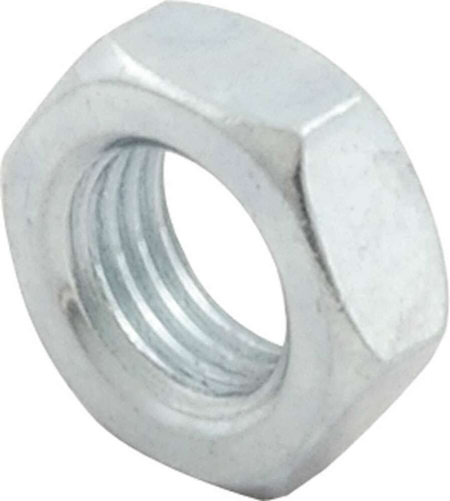 0.38 in. 24 Right Hand Steel Jam Nuts - Pack of by Allstar Performance – 4.05 x 2.40 x 0.45 Inches", Alloy Steel, Zinc, Pack of 4, Model ALL18254