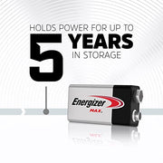 Energizer 9V (Pack of 3) / Max Alkaline 9V (Pack of 3) / 1 9V