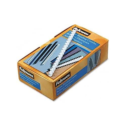 Fellowes White / 8mm / 1 Combs & Spines