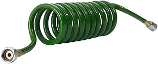 Krowne 21-211 Coiled Hose for Pet Grooming Faucets – 9-Foot Tangle-Resistant, Durable Hose for Non-Potable Water Applications, Ideal for Smooth Operation and Long-Lasting Performance