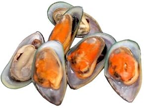 Packers New Zealand 1/2 Shell Mussels, 2 Pound -- 12 per case.