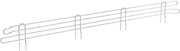 Nexel AL448S Nexel Stainless Steel Wire Ledge, 48"W x 4"H