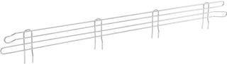 Nexel AL448S Nexel Stainless Steel Wire Ledge, 48"W x 4"H