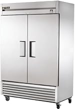 True TS-49F Stainless Reach-In Freezer, 2 Door, 49 Cu. Ft.