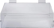 Slatwall Acrylic Tray, 12"W x 6"D x 4"H