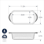 Nordic Ware Classic Loaf / Green / 6.0 cups Loaf Pans