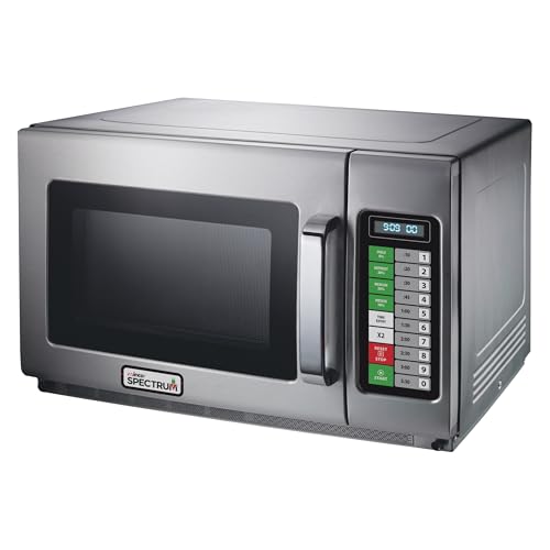 Winco 1.2 Cubic Feet / 2,100 W (Touch) / Silver Countertop Microwave Ovens