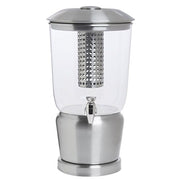HUBERT 3 Gallon / Clear / Modern Iced Beverage Dispensers