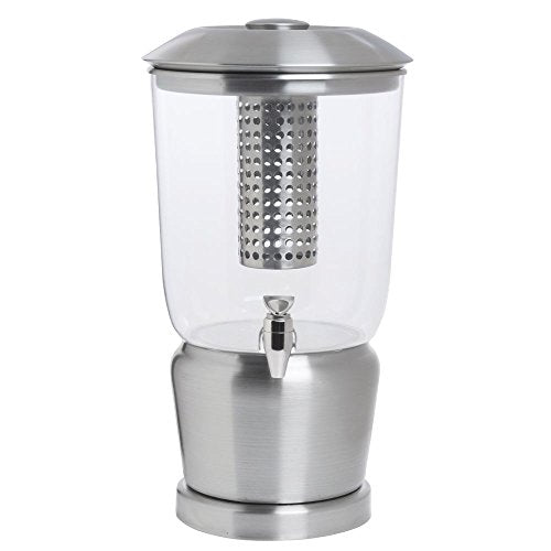 HUBERT 3 Gallon / Clear / Modern Iced Beverage Dispensers