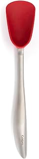 Cuisipro Silicone and Stainless Steel 11.5-Inch Spoon, Red