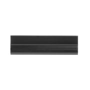 Black Gripper Easel Sign Holders - 1/2" H x 2" L by HUBERT – Plastic, Black, Pack of 12, Model 109040