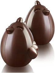 Silikomart Paul CINO - Kit of 2 Thermoformed Chocolate Moulds in The Shape of a Chick