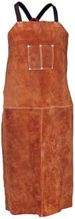 Tillman Welding Apron, Leather, 1.6 lb, 42 in Length, Brown, Universal 3842-1 Each
