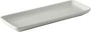 Tuxton BWZ-1341 Vitrified China Tray, 13-1/2" x 5", White (Pack of 12),