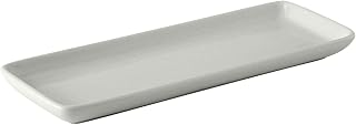 Tuxton BWZ-1341 Vitrified China Tray, 13-1/2" x 5", White (Pack of 12),