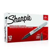 Sharpie 1 Count (Pack of 72) / Black / Permanent,Fine Permanent Markers