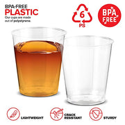Stock Your Home 250 Pack / 1.0 ounces / Clear Shot Glasses