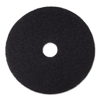Stripper Floor Pad 7200, 19'', Black, 5/Carton, Sold as 1 Carton